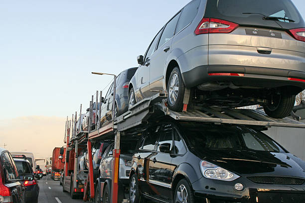 New cars transportation, please see also my other images of cars in my lightbox: